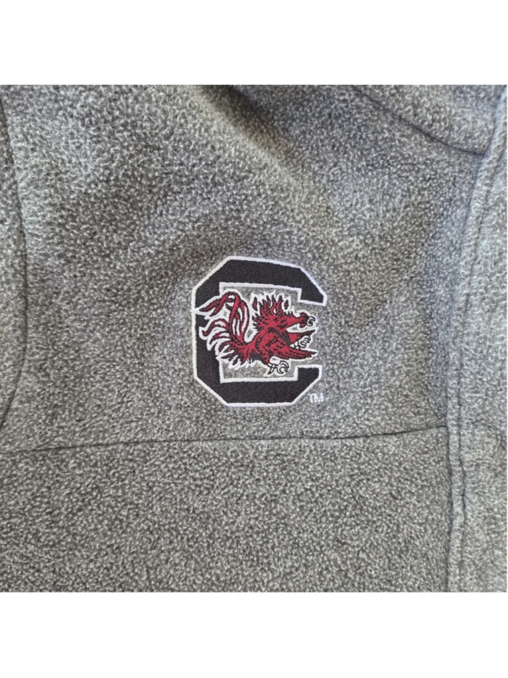 Columbia PFG Mens Medium Pullover 1/4 Snap North Carolina State University - Picture 4 of 9